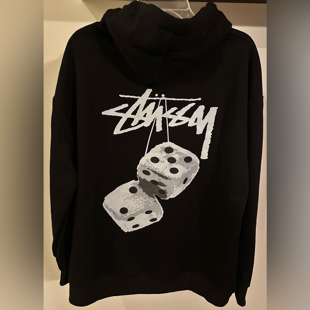 Stussy Dice Hoodie Mens Size XL - New - Picture 4 of 9